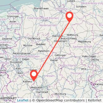 Uelzen Limburg Bahn Karte