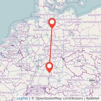 Uelzen Ellwangen Bahn Karte