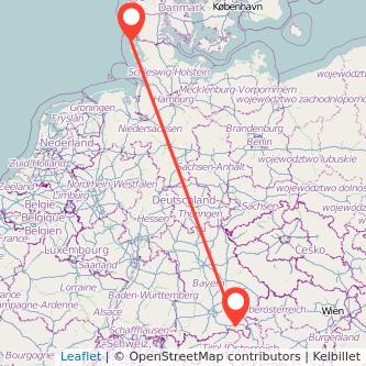 Übersee Westerland Bahn Karte