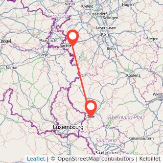 Trier Stolberg Mitfahrgelegenheit Karte