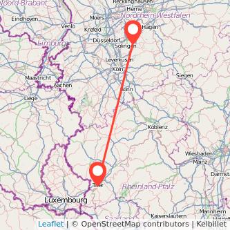 Trier Remscheid Mitfahrgelegenheit Karte