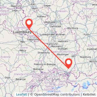 Trier Ravensburg Mitfahrgelegenheit Karte
