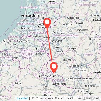 Trier Kleve Mitfahrgelegenheit Karte