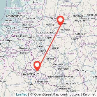 Trier Gütersloh Mitfahrgelegenheit Karte