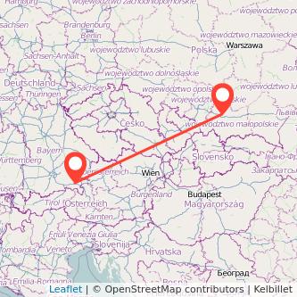 Traunstein Krakau Mitfahrgelegenheit Karte
