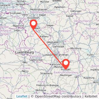 Stuttgart Euskirchen Mitfahrgelegenheit Karte