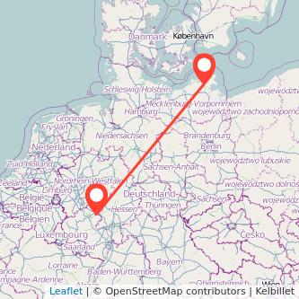 Stralsund Montabaur Bahn Karte