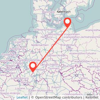 Stralsund Limburg Bahn Karte