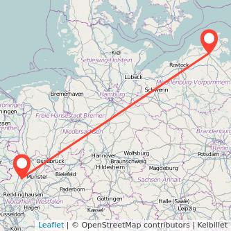 Stralsund Coesfeld Mitfahrgelegenheit Karte