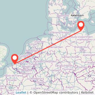 Stralsund Ostend Bahn Karte
