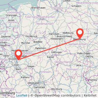Solingen Magdeburg Mitfahrgelegenheit Karte
