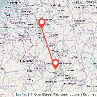 Solingen Landau in der Pfalz Mitfahrgelegenheit Karte