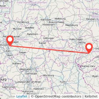 Solingen Chemnitz Mitfahrgelegenheit Karte
