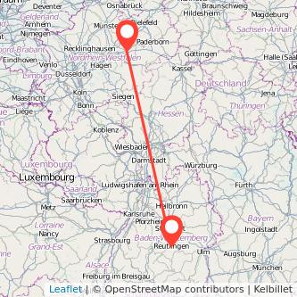 Soest Reutlingen Mitfahrgelegenheit Karte