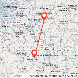Soest Neunkirchen Mitfahrgelegenheit Karte