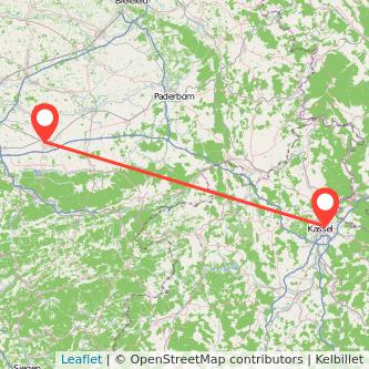 Soest Kassel Mitfahrgelegenheit Karte