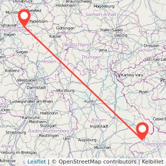 Soest Bad Füssing Bus Karte