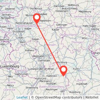Soest Crailsheim Bahn Karte