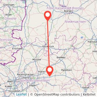 Soest Cloppenburg Mitfahrgelegenheit Karte