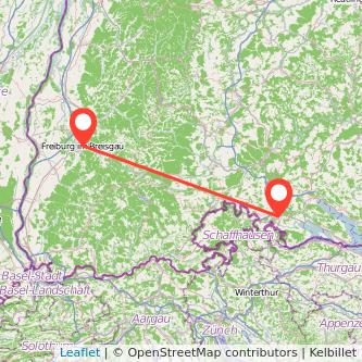 Singen Freiburg im Breisgau Mitfahrgelegenheit Karte