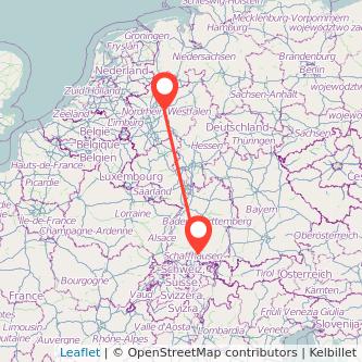 Singen Dortmund Mitfahrgelegenheit Karte