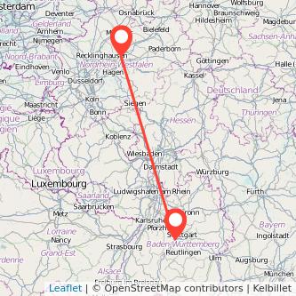 Sindelfingen Kamen Mitfahrgelegenheit Karte