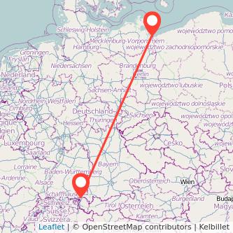 Bansin Seebad Lindau Bahn Karte