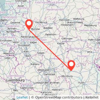 Schweinfurt Coesfeld Mitfahrgelegenheit Karte