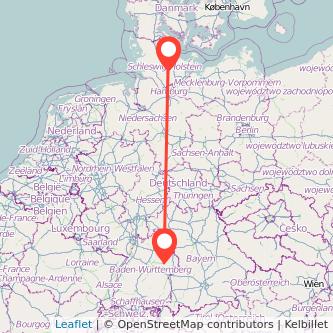 Schwäbisch Gmünd Neumünster Bahn Karte