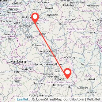 Schwäbisch Gmünd Hagen Bahn Karte