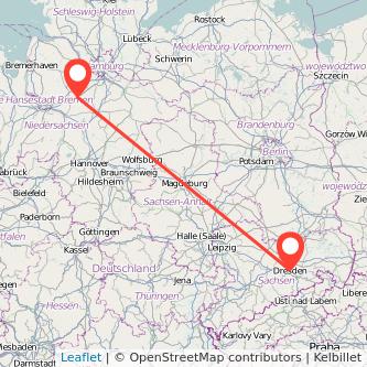 Scheeßel Dresden Mitfahrgelegenheit Karte