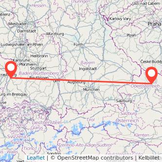 Linz Offenburg Mitfahrgelegenheit Karte