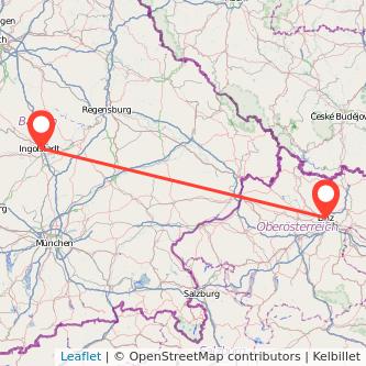 Linz Ingolstadt Mitfahrgelegenheit Karte