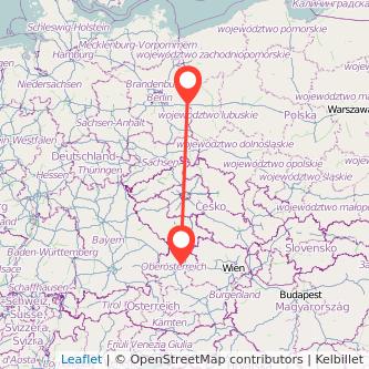 Linz Frankfurt (Oder) Mitfahrgelegenheit Karte