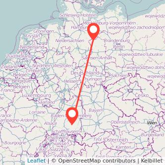 Salzwedel Bingen Bahn Karte