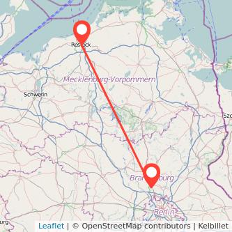 Rostock Oranienburg Mitfahrgelegenheit Karte