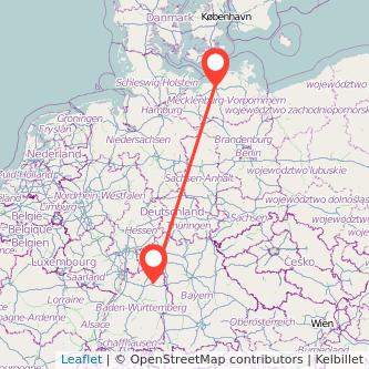 Rostock Künzelsau Mitfahrgelegenheit Karte