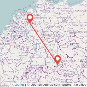 Rosenheim Rheine Mitfahrgelegenheit Karte