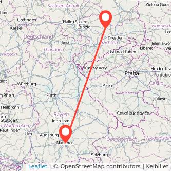 Riesa München Mitfahrgelegenheit Karte