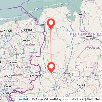 Rheine Leer Mitfahrgelegenheit Karte