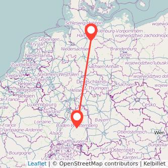 Reutlingen Lüneburg Mitfahrgelegenheit Karte