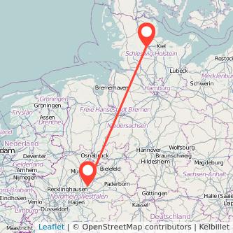 Rendsburg Hamm Mitfahrgelegenheit Karte