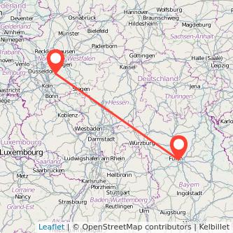 Remscheid Nürnberg Mitfahrgelegenheit Karte
