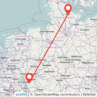 Remscheid Kiel Mitfahrgelegenheit Karte