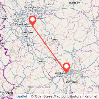 Remscheid Hofheim am Taunus Mitfahrgelegenheit Karte