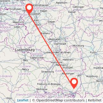 Ravensburg Mönchengladbach Mitfahrgelegenheit Karte