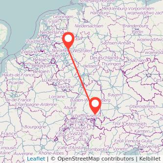 Ravensburg Herne Mitfahrgelegenheit Karte