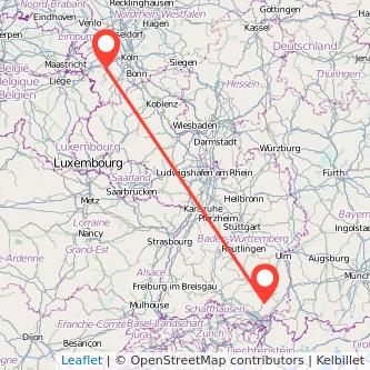 Ravensburg Düren Mitfahrgelegenheit Karte