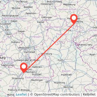 Rastatt Weißenfels Bahn Karte