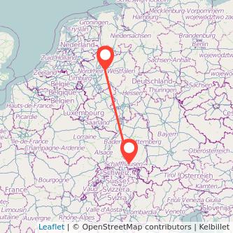 Radolfzell am Bodensee Dortmund Mitfahrgelegenheit Karte